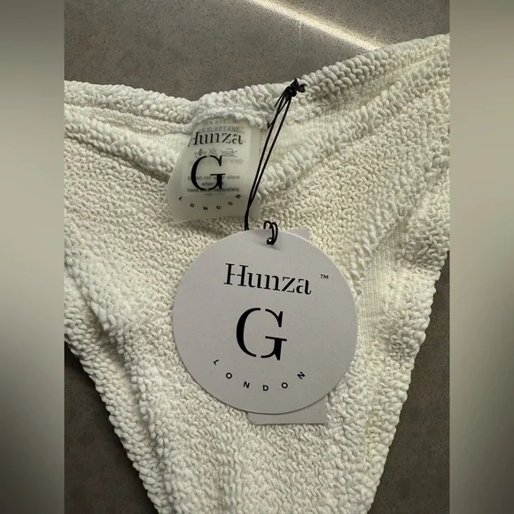NWT Hunza G Gigi Bikini White - Picture 7 of 8